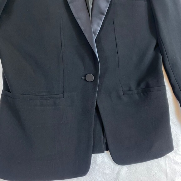 Ba&sh Blazer Women Sz XS Black Kerry Lady Jacket Business Work MSRP $325 - Picture 3 of 11